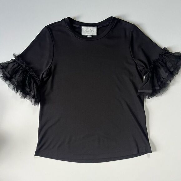 Alexis Tera Flutter Sleeve Tee XS - Picture 1 of 12